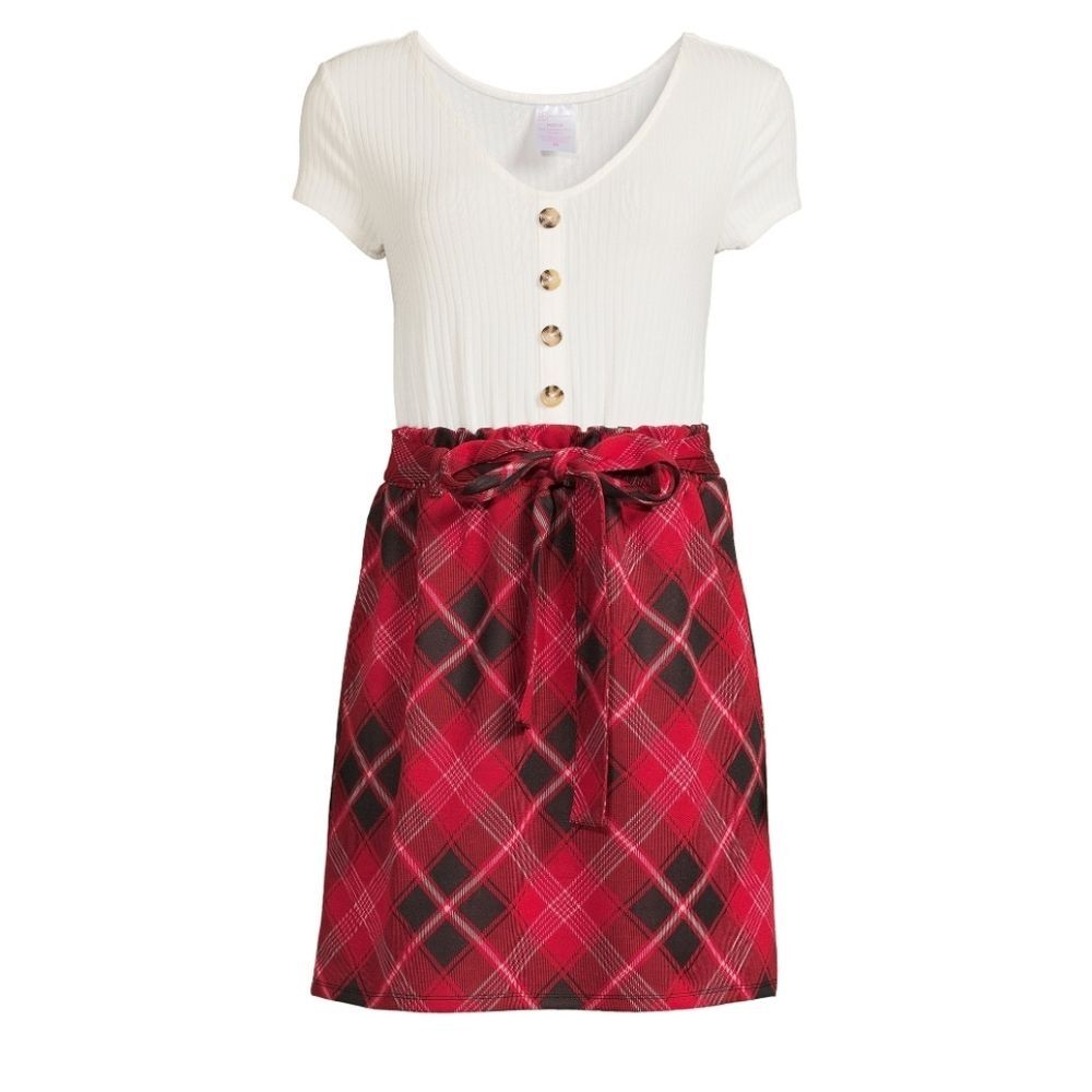 NWT No Boundaries Juniors paperbag Waist Dress Size XL